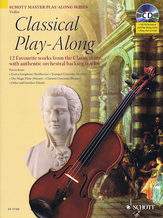 Classical Play-Along Violin: 12 Favorite Works BK/CD            P