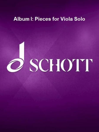 Album I: Pieces for Viola Solo