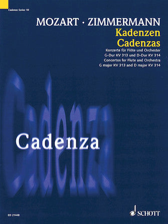 Concertos for Flute and Orchestra - Cadenza Series