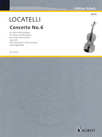 Concerto No. 6 for Violin and Orchestra, Op. 3