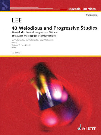 40 Melodious and Progressive Studies, Op. 31