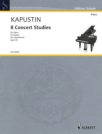 8 Concert Studies, Op. 40 for Piano