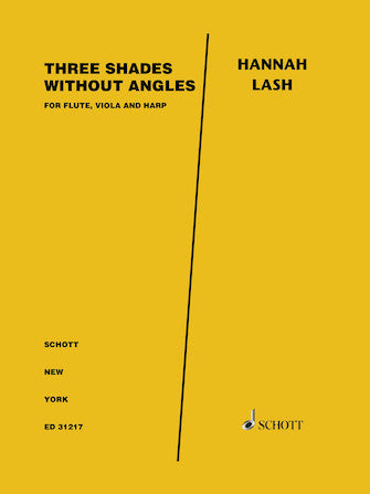 Three Shades Without Angles for Flute, Viola, and Harp - Score and Parts