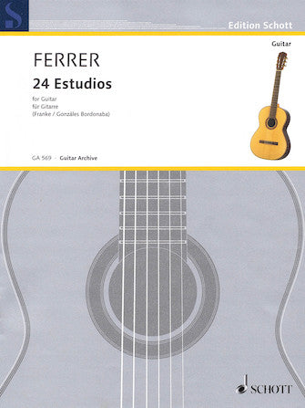 24 Estudios for Solo Guitar