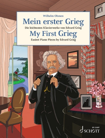 My First Grieg: Easiest Piano Pieces by Edvard Grieg Op 12 38 43 47 54 68 71