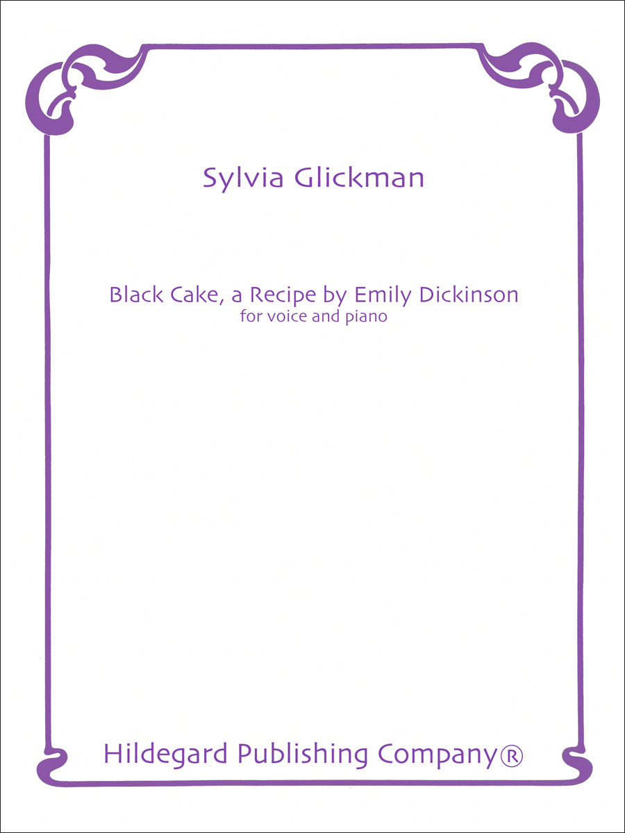 Black Cake, A Recipe By Emily Dickinson