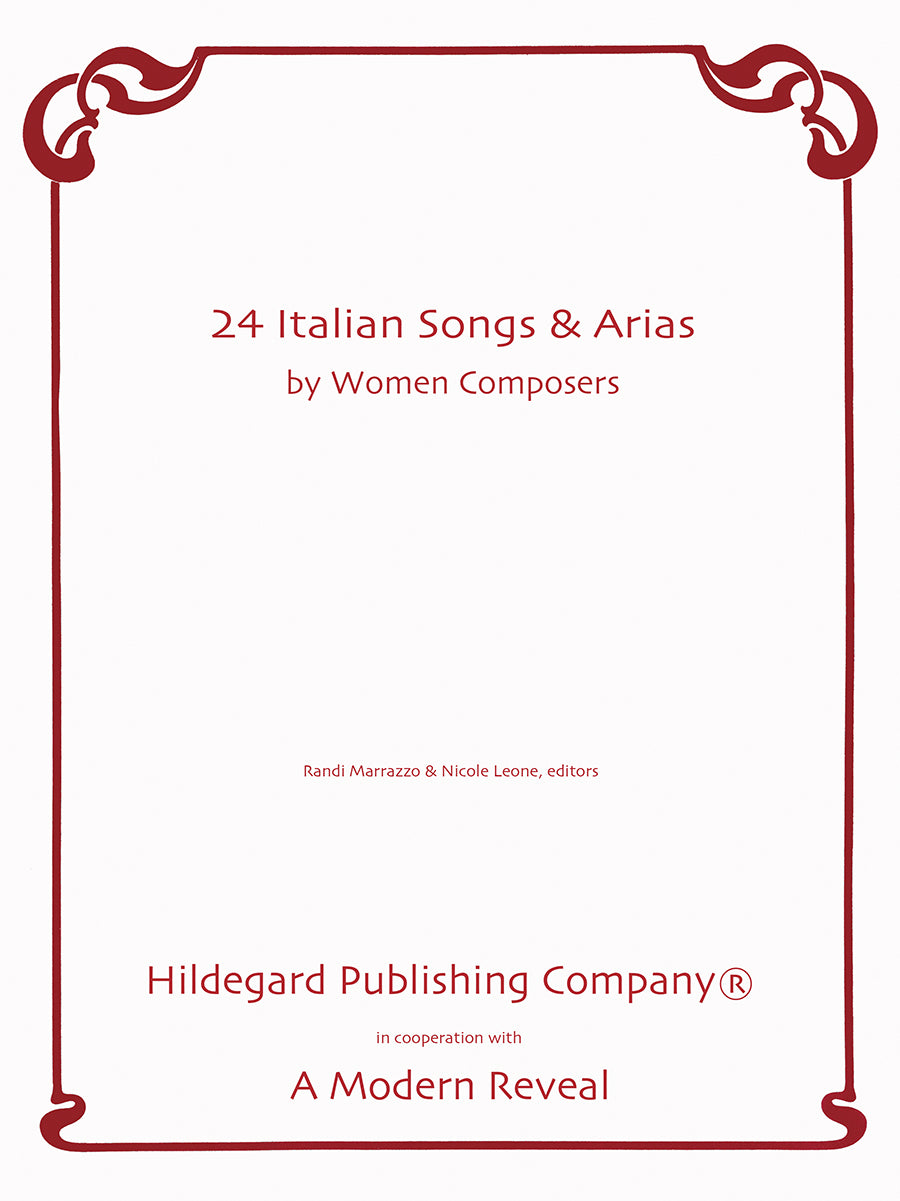 24 Italian Songs & Arias by Women Composers