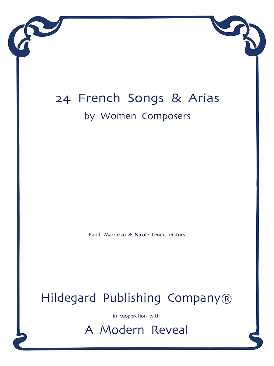 24 French Songs and Arias by Women Composers