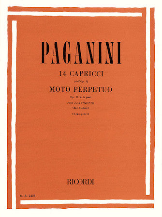 14 Capriccos, Op. 11, No. 6 (Moto Perpetuo)