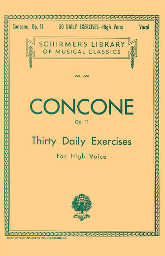 30 Daily Exercises, Op. 11