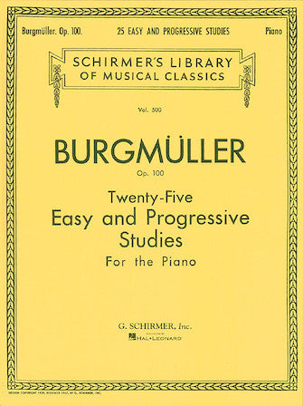 25 Easy and Progressive Studies for the Piano, Op. 100 - Complete