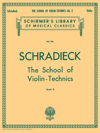 School of Violin Technics - Book 2