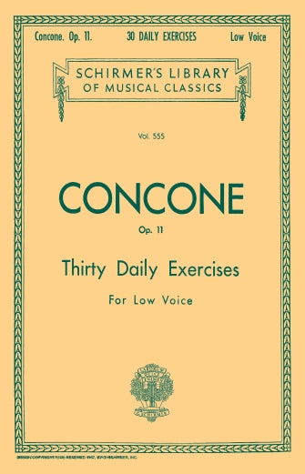 30 Daily Exercises, Op. 11