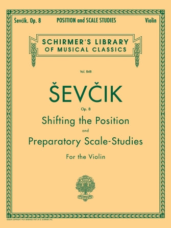 Shifting the Position and Preparatory Scale Studies, Op. 8