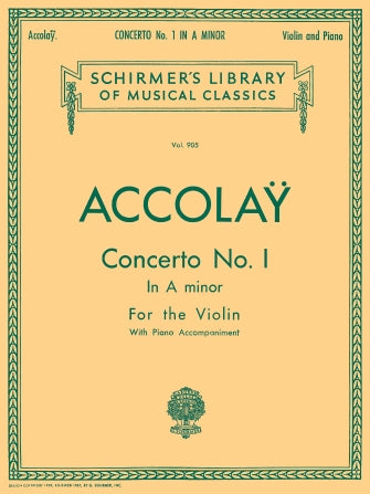 Concerto No. 1 in A Minor