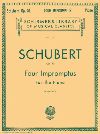 4 Impromptus, Op. 90