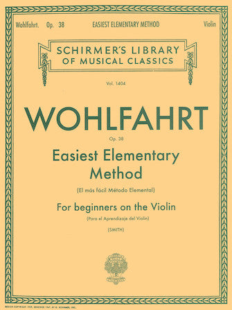 Easiest Elementary Method for Beginners, Op. 38