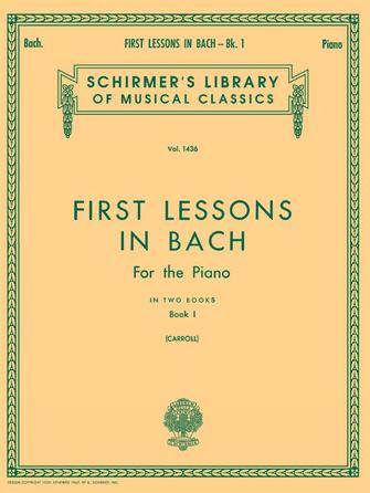 First Lessons in Bach - Book 1