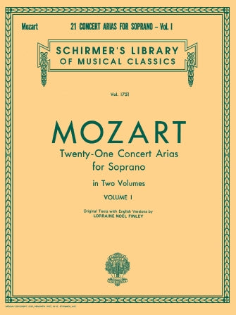 21 Concert Arias for Soprano - Volume I