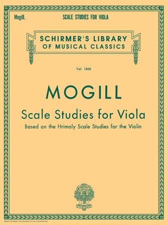 Scale Studies for Viola (Based on Hrimaly's Scale Studies for Violin)