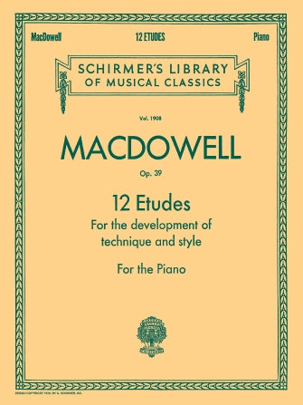 12 Etudes for the Development of Technique and Style, Op. 39