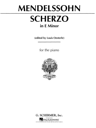 Scherzo in E Minor, Op. 16, No. 2