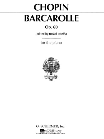 Barcarolle, Op. 60 in F Sharp