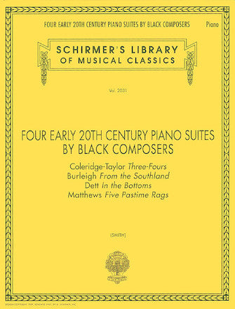 Four Early 20th Century Piano Suites by Black Composers