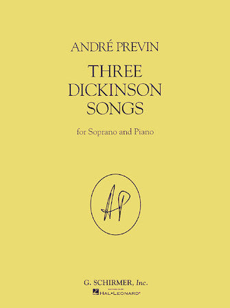 Previn, Andr? - Three Dickinson Songs