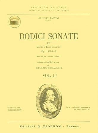 12 Sonates Op. 2, Vol. 2