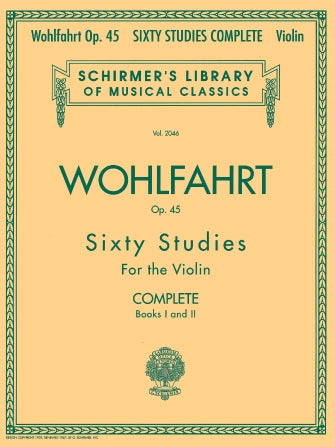 Wohlfahrt - 60 Studies, Op. 45 Complete