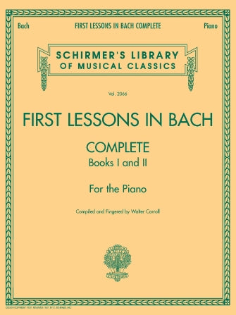 First Lessons in Bach - Complete