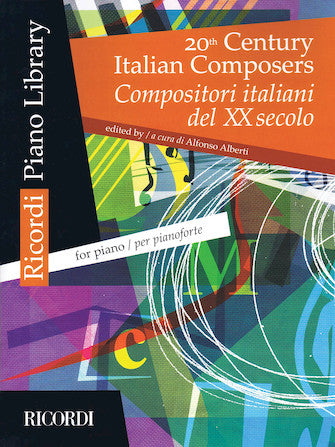 Twentieth Century Italian Composers (For Piano)