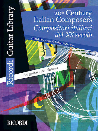 Twentieth Century Italian Composers (For Guitar)