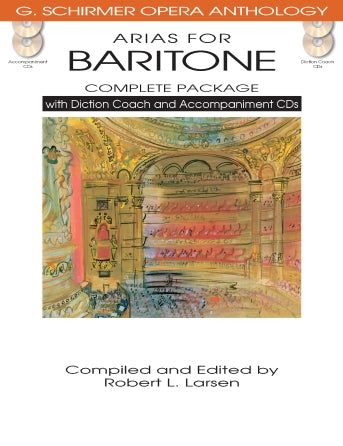 Arias For Baritone - Package Book/diction Coach/accompaniment Cds