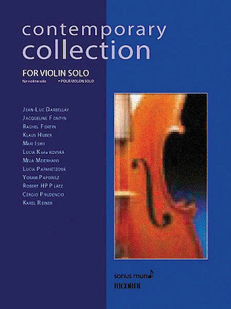 Contemporary Collection For Violin Solo