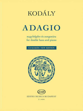 Adagio for Double Bass and Piano - New Edition