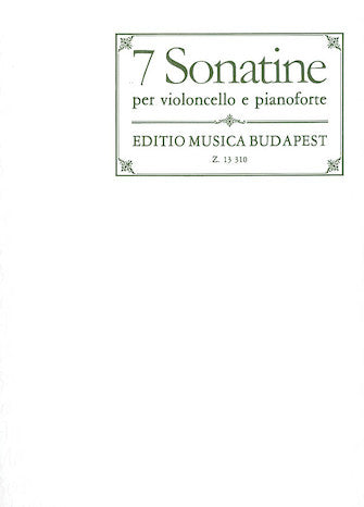 Seven Sonatinas for Violoncello and Piano