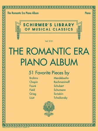 Romantic Era Piano Album - Schirmer's Library of Musical Classics Vol. 2121