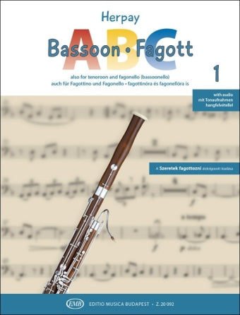 Bassoon ABC 1 (Also for Tenoroon or Bassoonello) with Audio Onlin