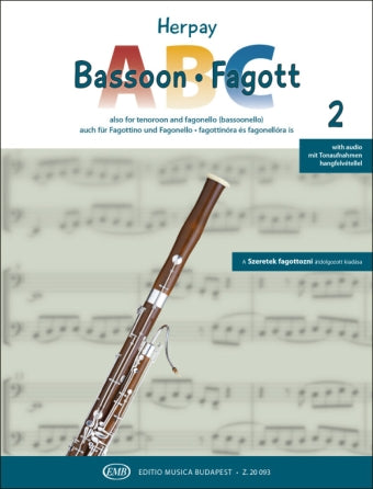 Bassoon ABC Book 2 (Also for Tenoroon or Bassoonello) with Audio Onlin