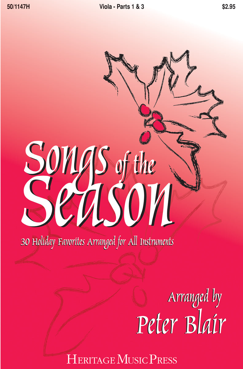 Songs of the Season - Parts 1 & 3: Viola