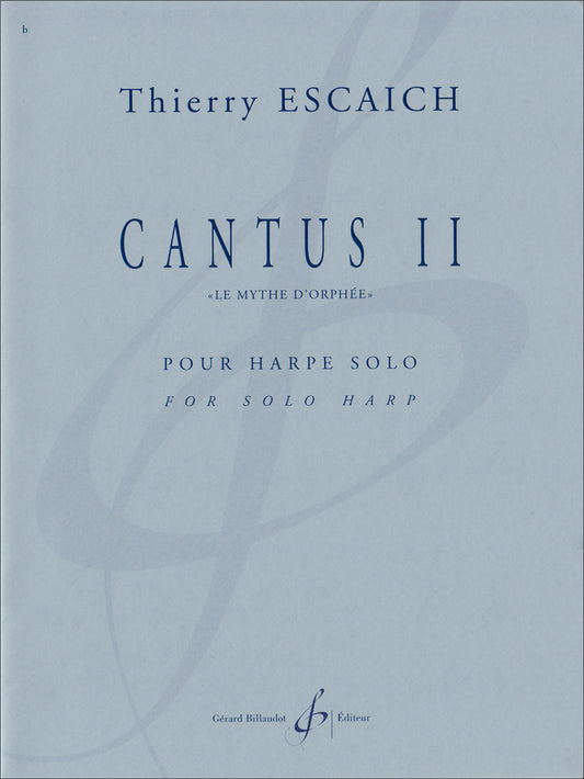 Cantus II "Le mythe d'orphee"