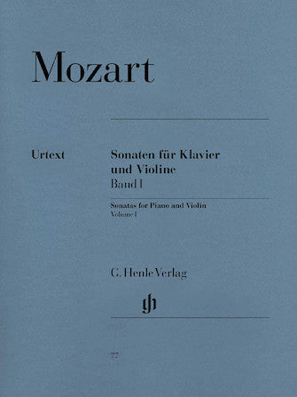 Sonatas for Piano and Violin - Volume I