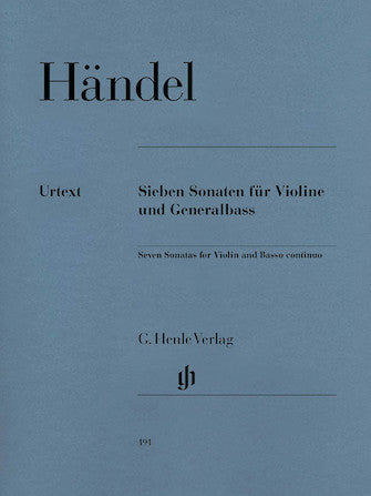 7 Sonatas for Violin and Basso Continuo