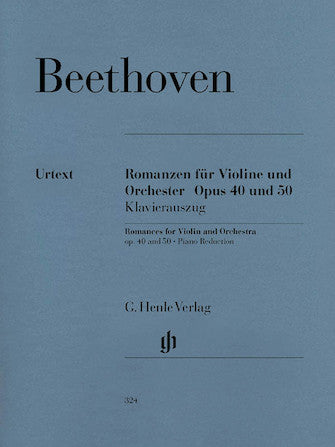 Romances for Violin and Orchestra Op. 40 & 50 in G and F Major