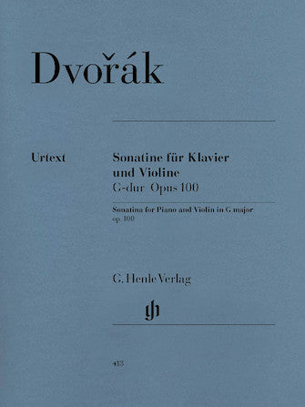 Sonatina for Piano and Violin G Major Op. 100