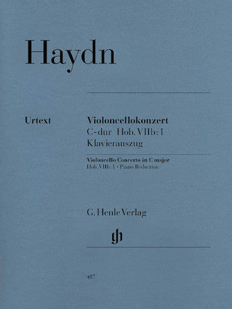 Concerto for Violoncello and Orchestra C Major Hob.VIIb:1