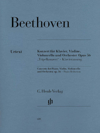 Concerto for Piano, Violin, Violoncello, and Orchestra C Major ra