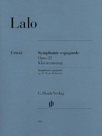 Symphonie Espagnole for Violin and Orchestra in D Minor Op. 21